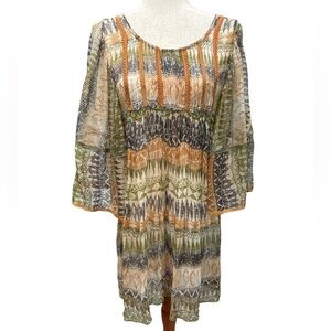Label RituKumar Sheer Boho Tunic Small